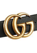 DOUBLE G LOGO BELT