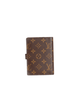 MONOGRAM AGENDA COVER