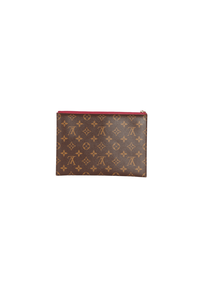 ACESS RIO LOUIS VUITTON MONOGRAM PALLAS POCHETTE MARROM ORIGINAL