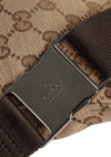GG CANVAS DOUBLE BELT BAG