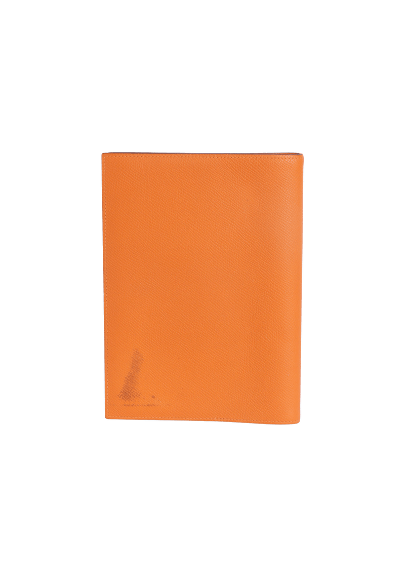 LEATHER AGENDA COVER