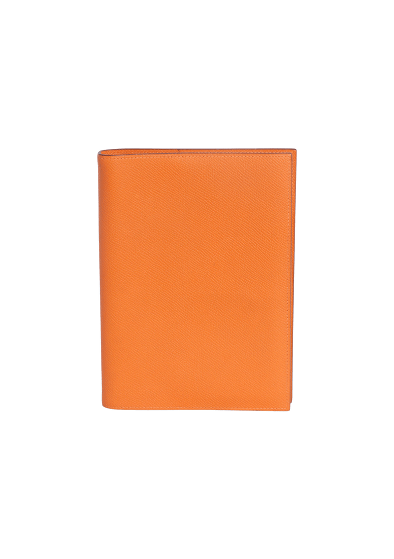 LEATHER AGENDA COVER