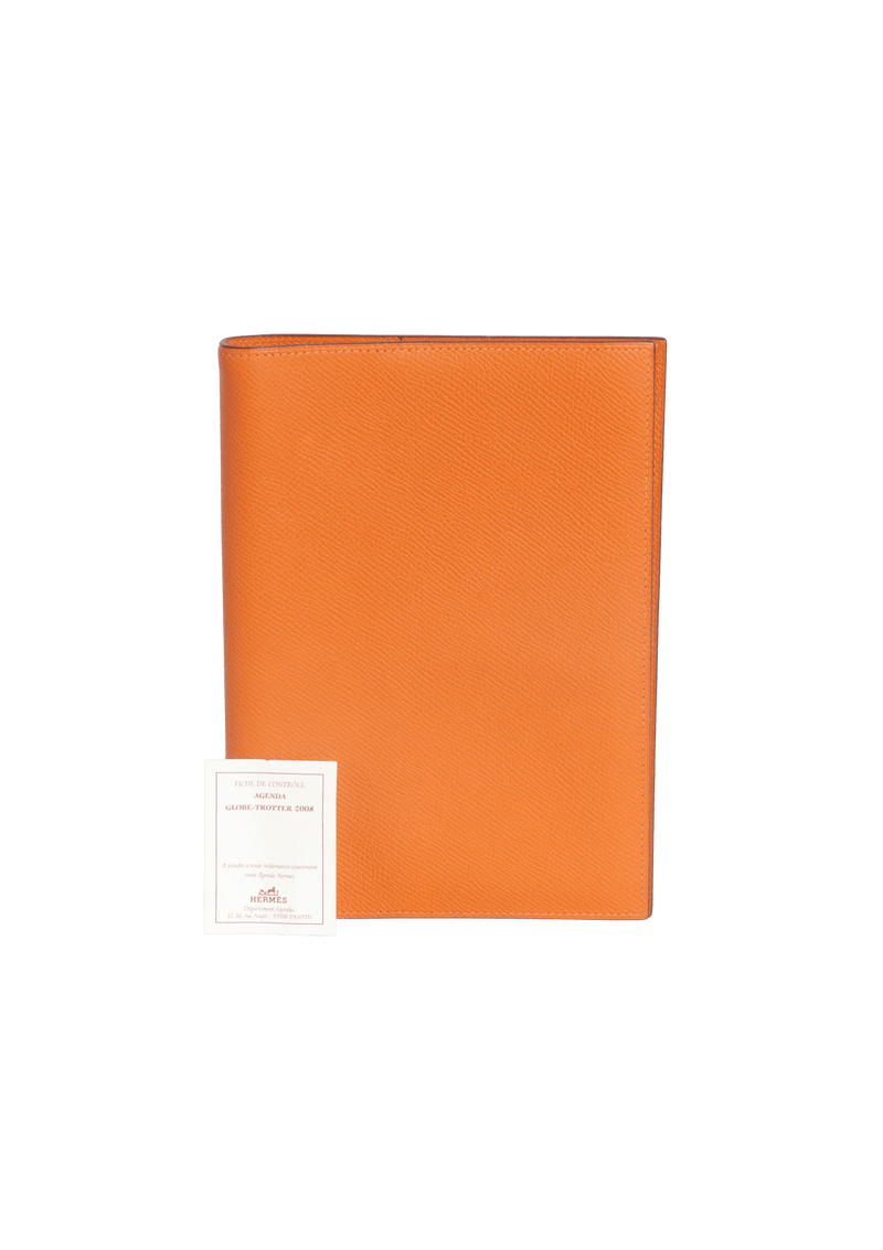 LEATHER AGENDA COVER