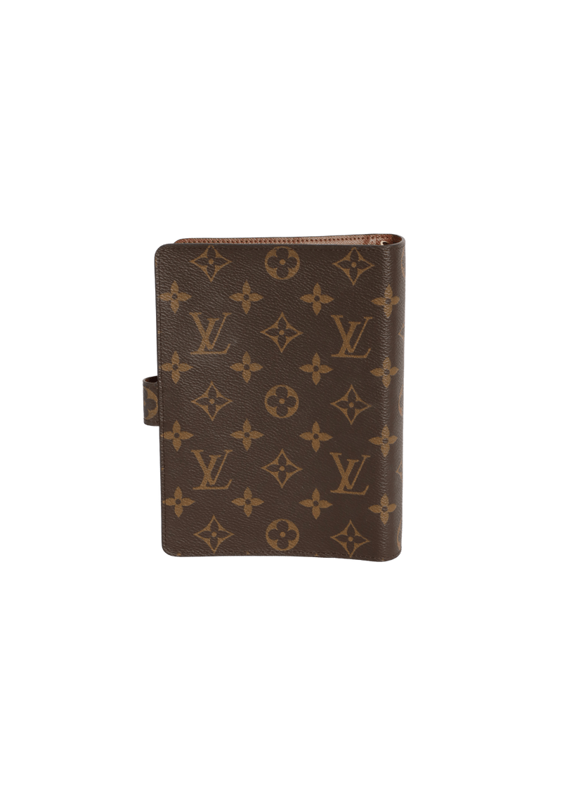 MEDIUM MONOGRAM RING AGENDA COVER