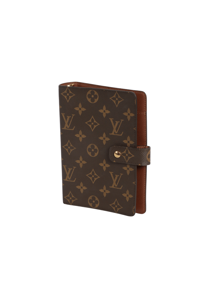 MEDIUM MONOGRAM RING AGENDA COVER