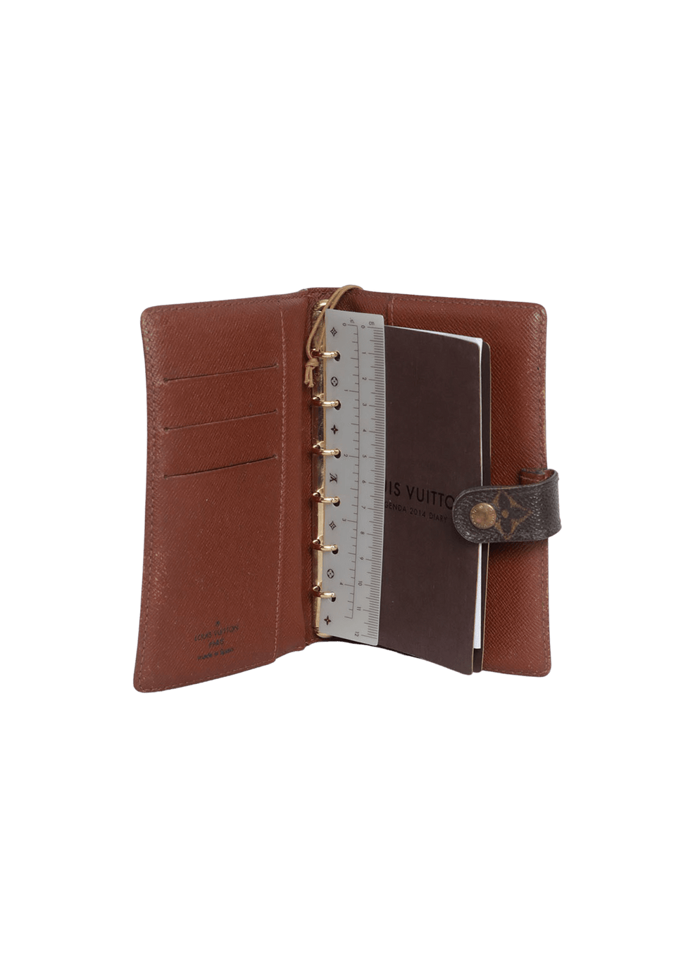 AGENDA LOUIS VUITTON MONOGRAM AGENDA DIARY MINI MARROM ORIGINAL AGENDA LOUIS VUITTON MONOGRAM AGENDA DIARY MINI MARROM ORIGINAL