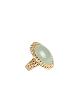 ÁGUA MARINHA 18K RING