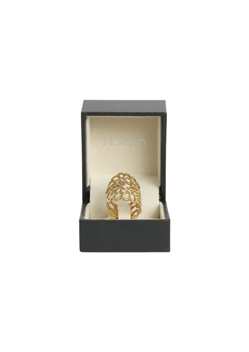 LOTUS 18K RING