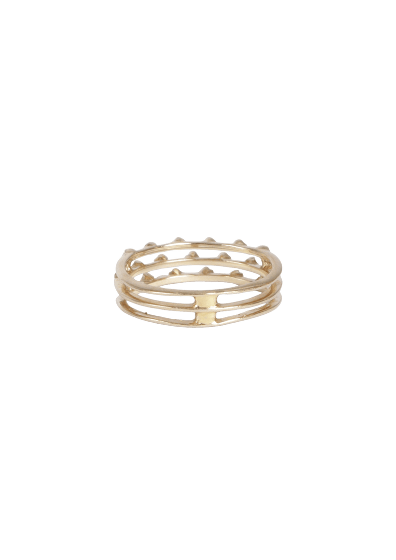 STARS DIAMONDS 18K RING