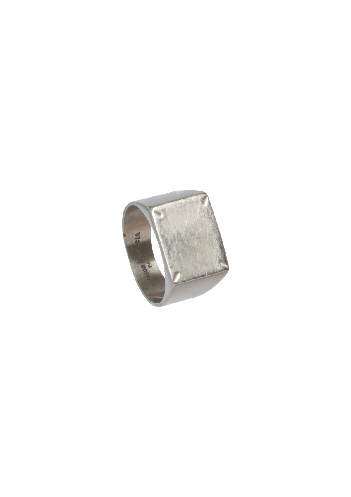 マルジェラ Cut Out Square Signet Ring　リング マルジェラ Cut Out Square Signet Ring リング
