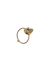 SKULL 18K RING