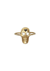 SKULL 18K RING