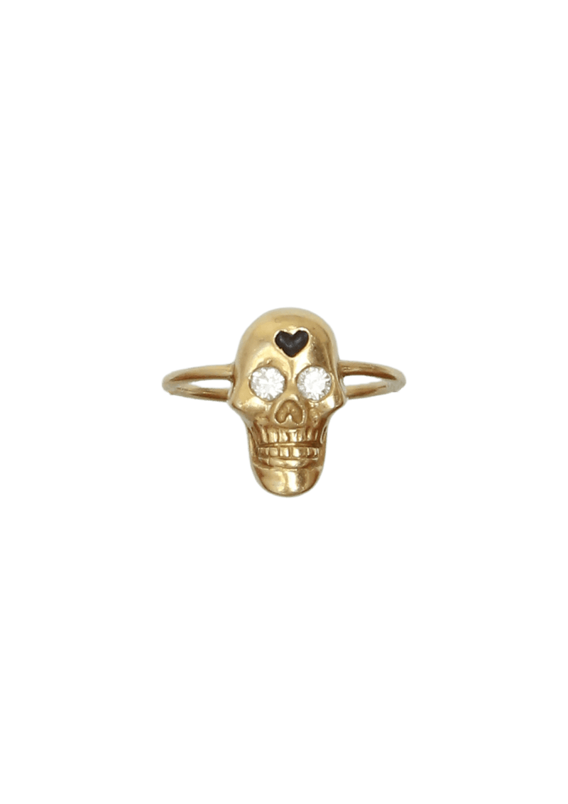 SKULL 18K RING