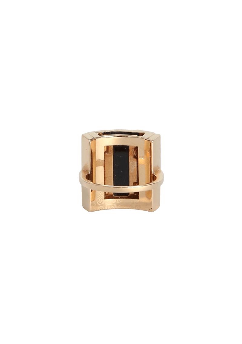 ART DÉCO ONYX 18K RING