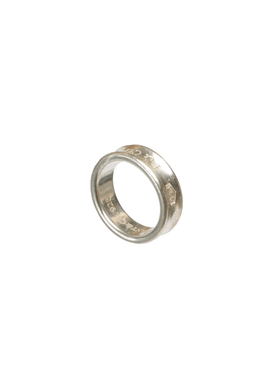 ANEL TIFFANY & CO 1837 RING PRATA ORIGINAL – Gringa