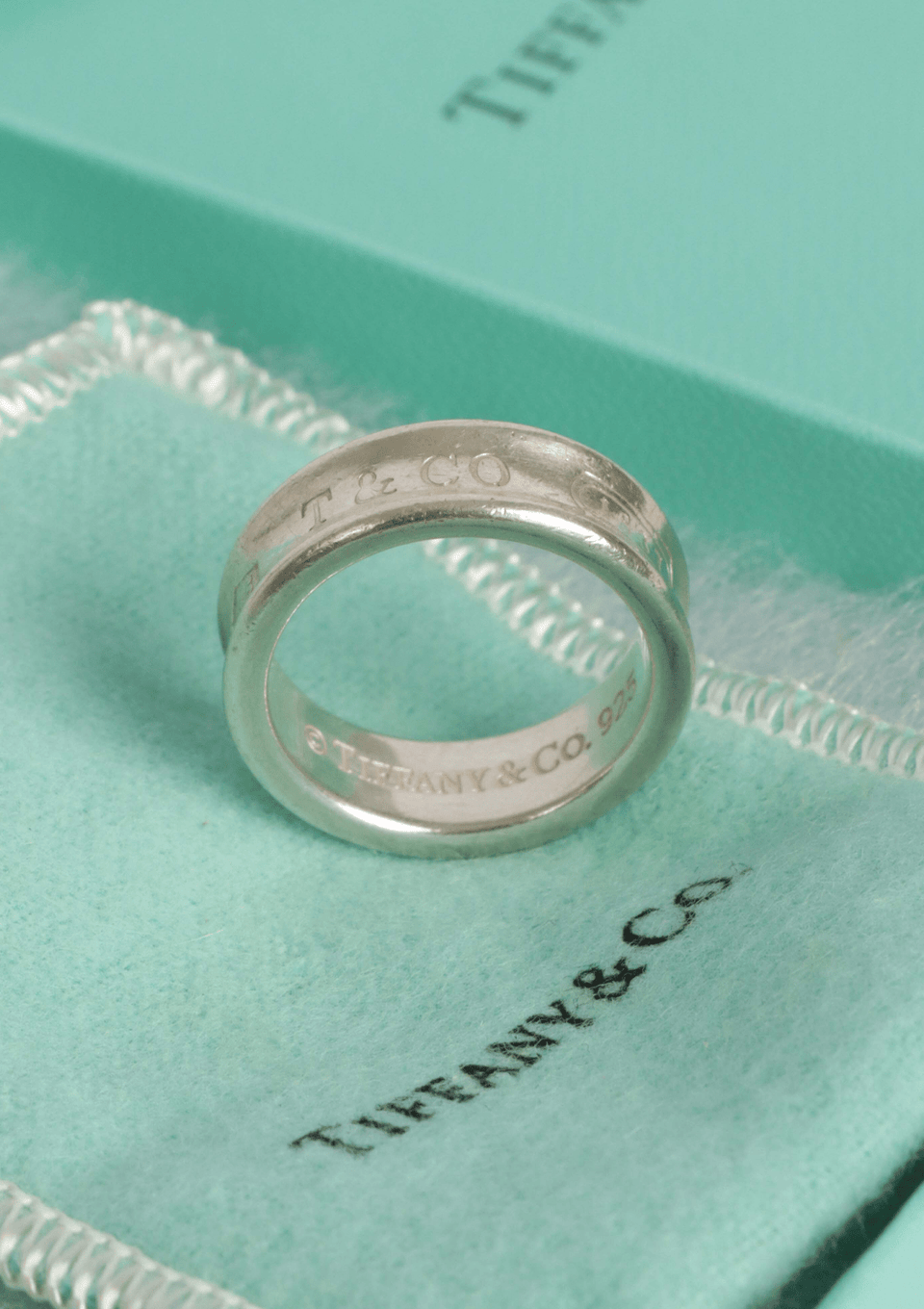 きのこ Tiffany & Co. 1837 リング ANEL TIFFANY & CO 1837 RING PRATA ORIGINAL – Gringa