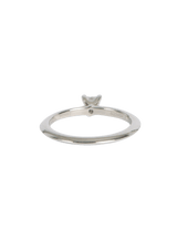 PLATINUM DIAMOND TIFFANY SETTING ENGAGEMENT RING 0.20 CT