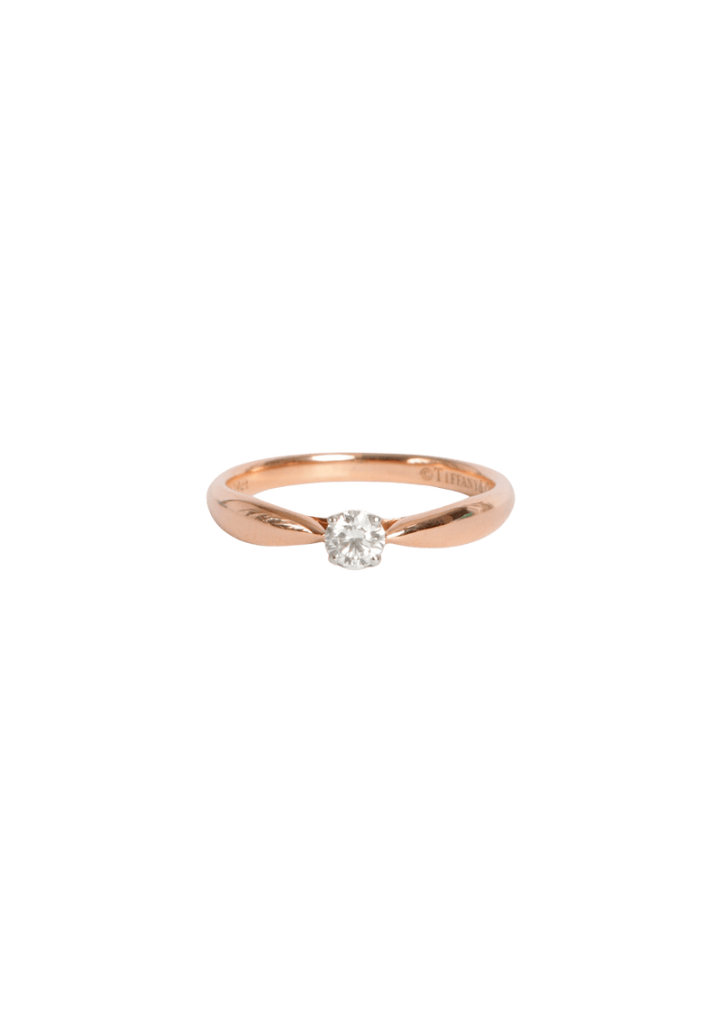 PLATINUM DIAMOND TIFFANY® SETTING ENGAGEMENT RING 0.19CT