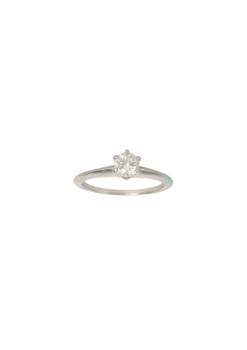 PLATINUM DIAMOND TIFFANY® SETTING ENGAGEMENT RING 0.40 CT
