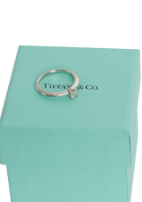 PLATINUM DIAMOND TIFFANY® SETTING ENGAGEMENT RING 0.19 CT