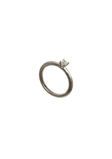 PLATINUM DIAMOND TIFFANY® SETTING ENGAGEMENT RING 0.19 CT