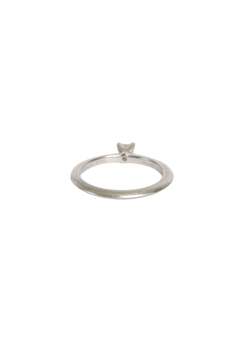 PLATINUM DIAMOND TIFFANY® SETTING ENGAGEMENT RING 0.19 CT