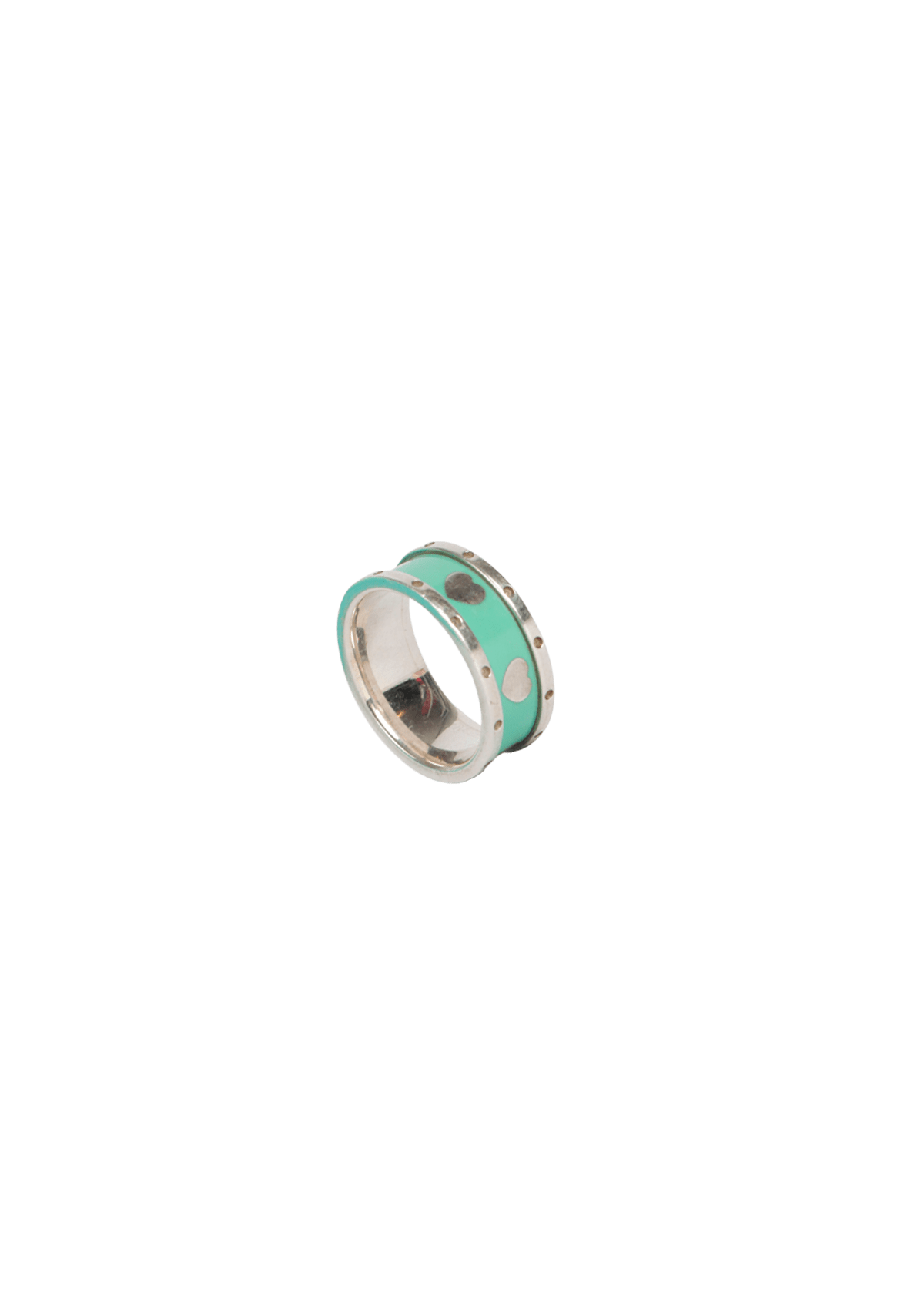 ANEL TIFFANY & CO LOVE HEART RING PRATA ORIGINAL – Gringa