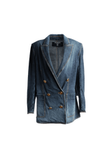 DENIM BLAZER 38