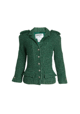 TWEED BLAZER 36