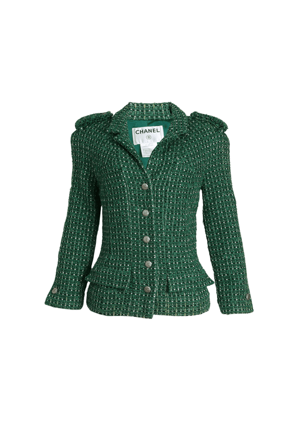 TWEED BLAZER 36