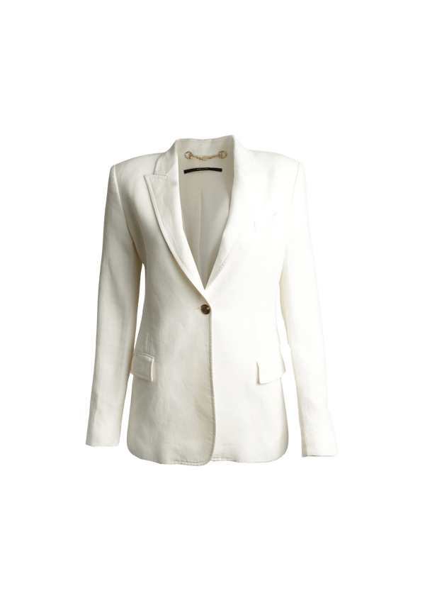 LINEN BLAZER 36