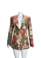 PRINTED BLAZER 36