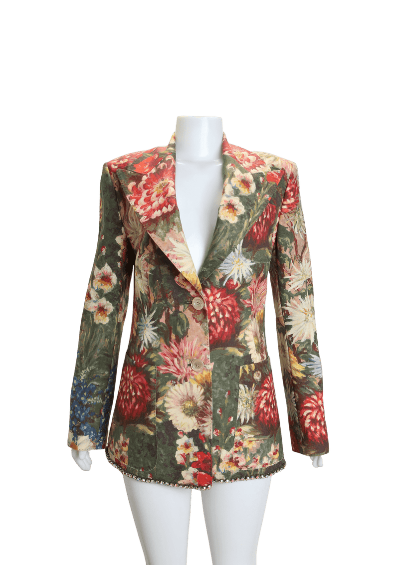 PRINTED BLAZER 36