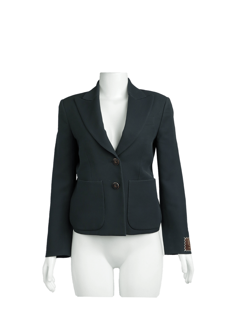 SILK BLAZER  34