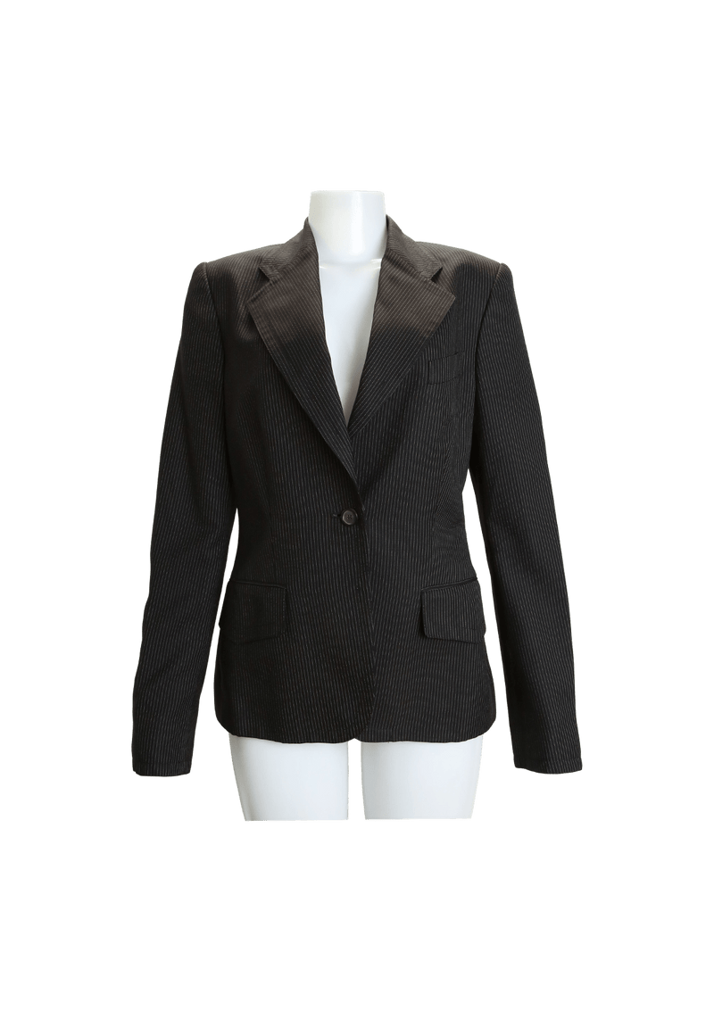 STRIPED BLAZER 38