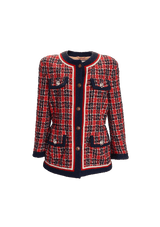 TWEED JACKET 36