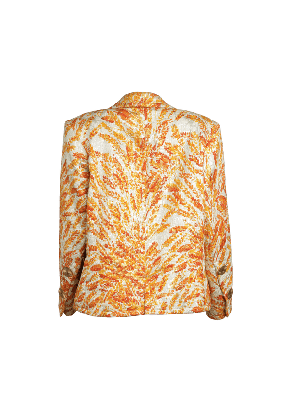 VINTAGE PRINTED BLAZER 40