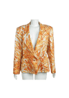 VINTAGE PRINTED BLAZER 40