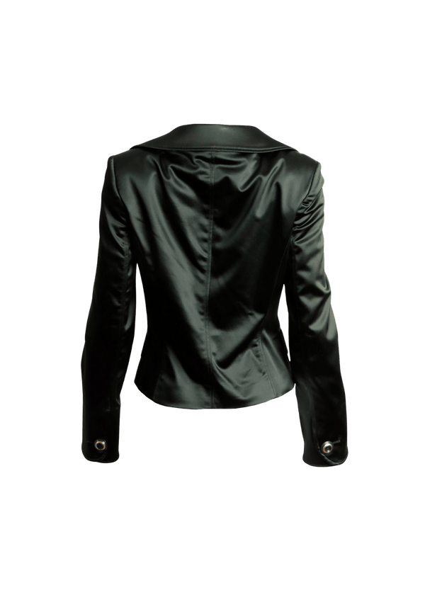 SATIN BLAZER 38