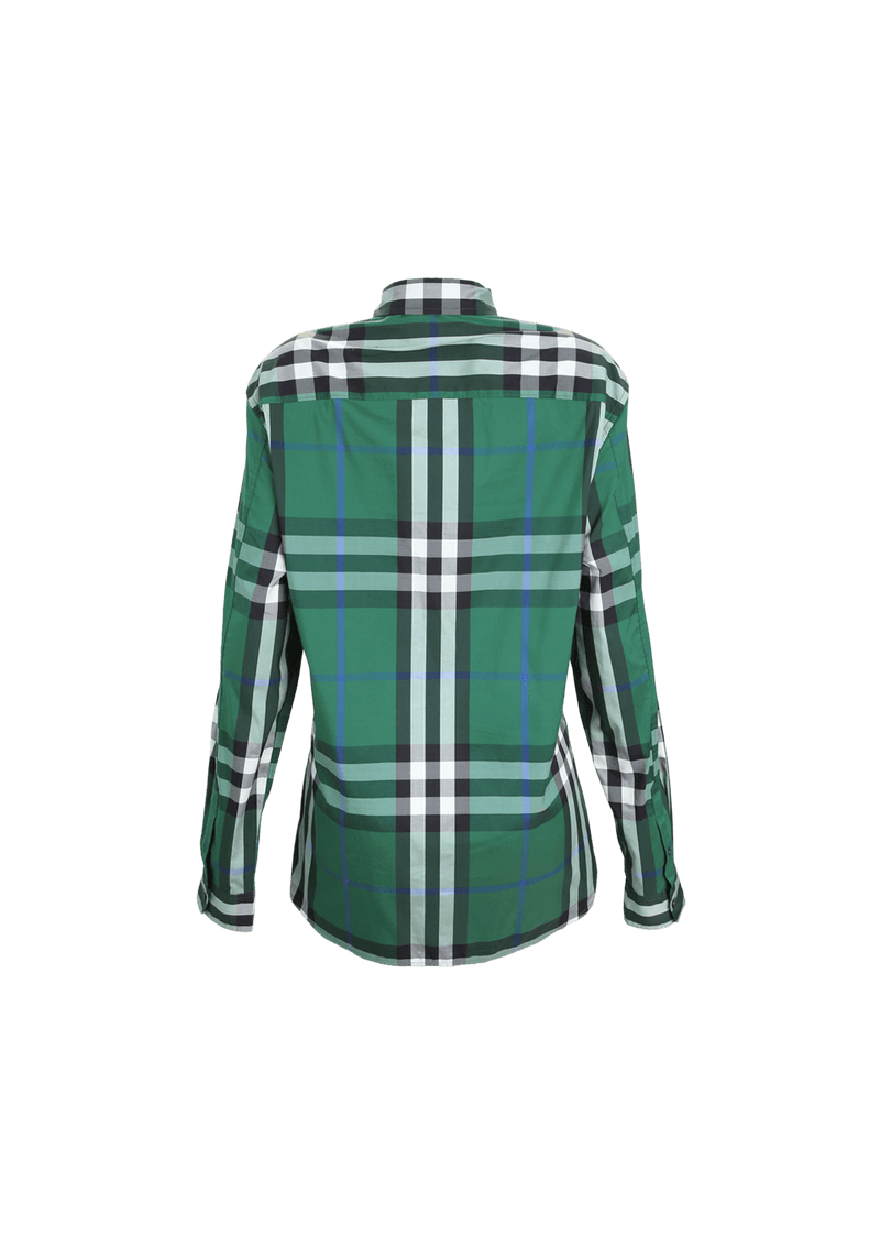 HOUSE CHECK LONG SLEEVE SHIRT M