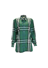 HOUSE CHECK LONG SLEEVE SHIRT M