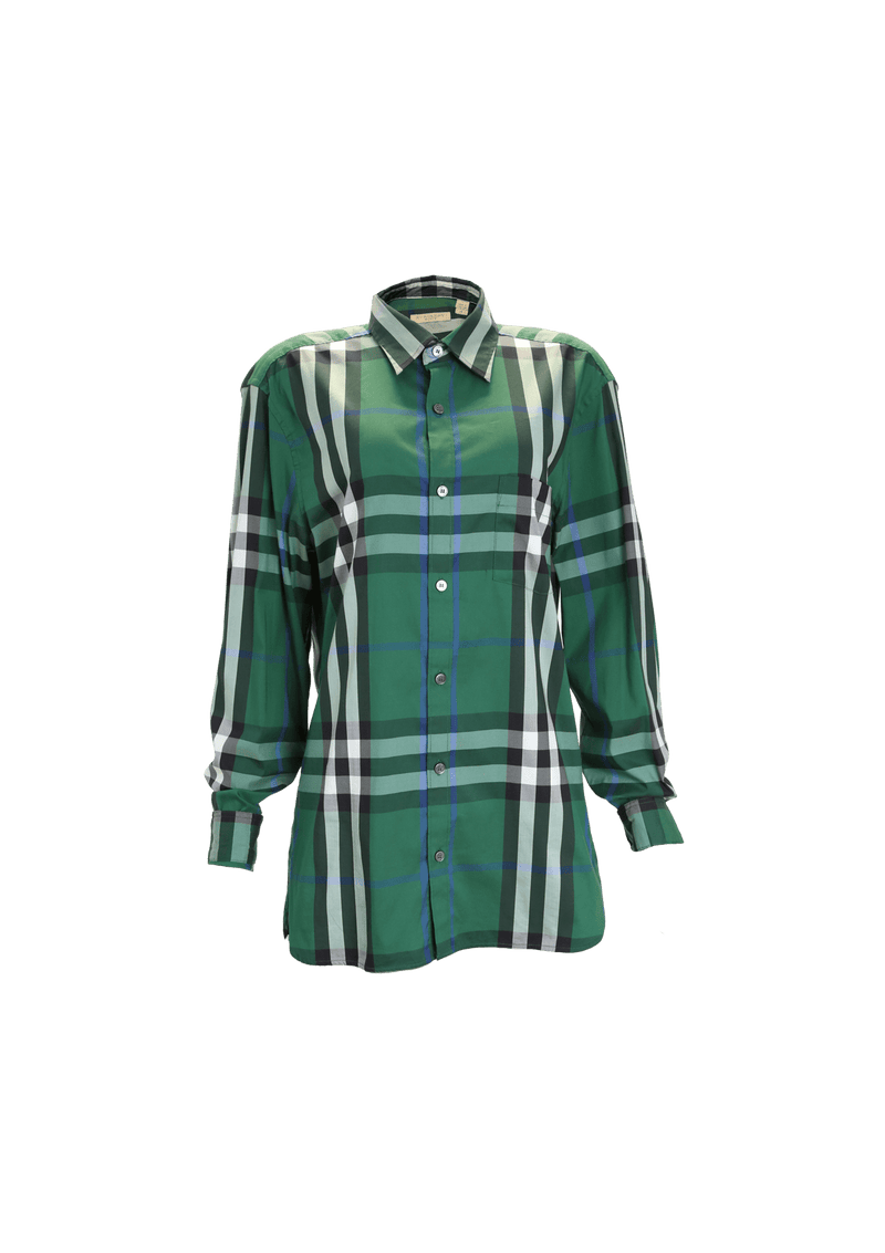 HOUSE CHECK LONG SLEEVE SHIRT M