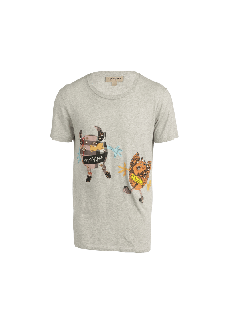 MONSTER EMBELLISHED T-SHIRT P