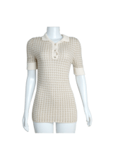 PIED DE POULE CROCHET BLOUSE P