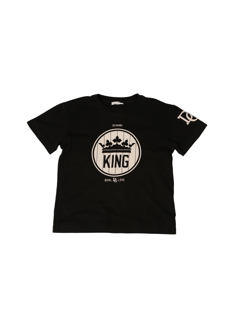 BLACK KING ROYAL DG LOVE T-SHIRT 4Y