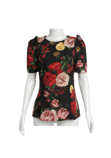 FLORAL BLOUSE 42