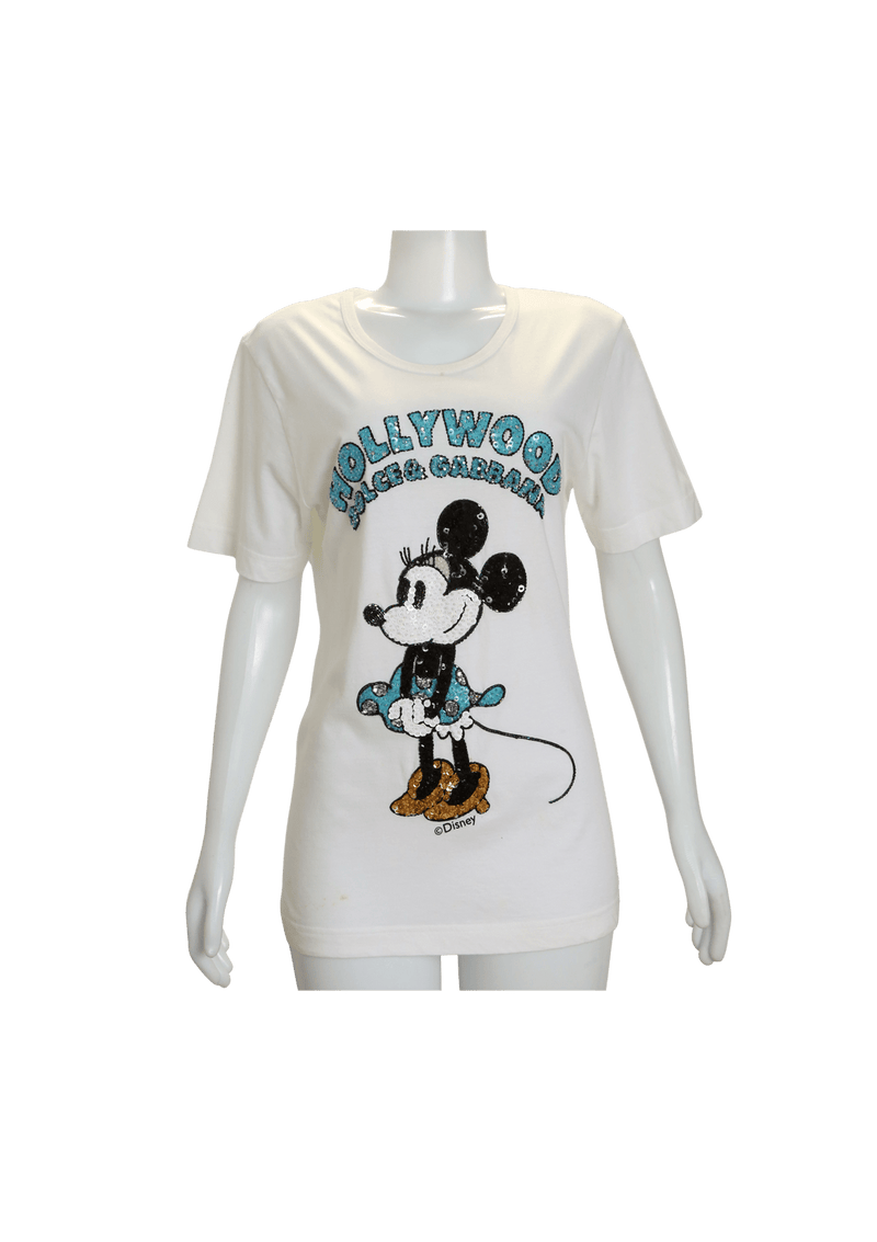 SEQUIN HOLLYWOOD DISNEY T-SHIRT 42