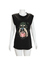 ROTTWEILER SLEEVELESS T-SHIRT M M