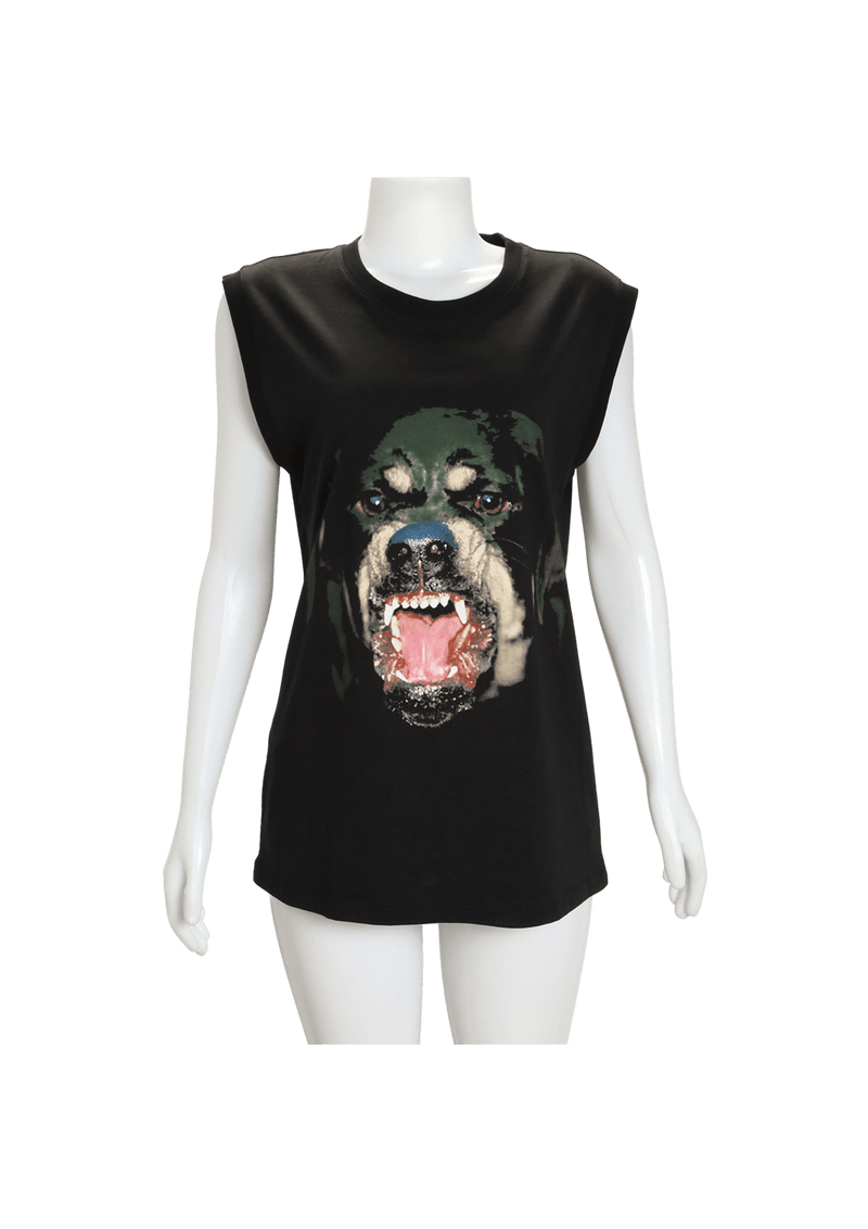 ROTTWEILER SLEEVELESS T-SHIRT M M