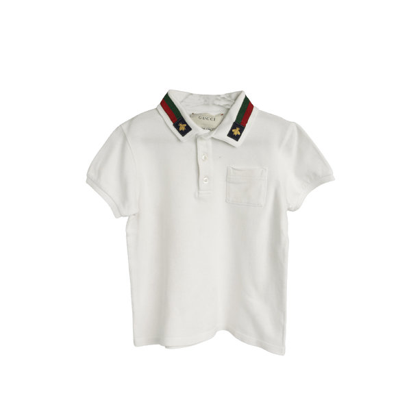 Kids gucci polo shirt sales